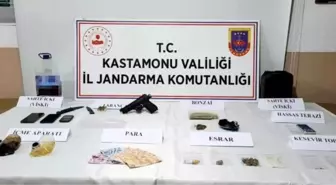 Kastamonu'da Uyuşturucu Operasyonu: Üç Şüpheli Tutuklandı