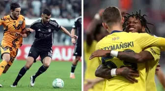 Beşiktaş ve Fenerbahçe UEFA Avrupa Konferans Ligi'nde ikinci maçlarına çıkıyor