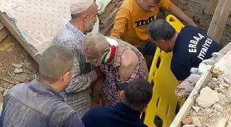 Tokat'ta ev yıkımında kaza: Ev sahibi duvarın altında kaldı
