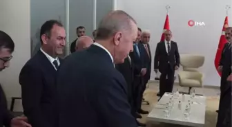 Cumhurbaşkanı Erdoğan, Irak Temsilciler Meclisi Başkanı Halbusi ve heyeti kabul etti