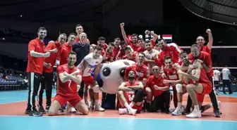 A Milli Erkek Voleybol Takımı, Mısır'ı mağlup etti