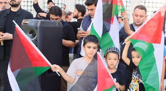 İstanbul'da Filistin'e Destek Gösterisi Düzenlendi