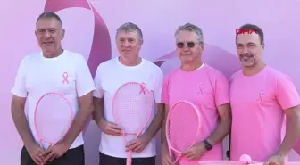 QNB Finansbank 'Pembe Top Tenis Turnuvası' düzenledi