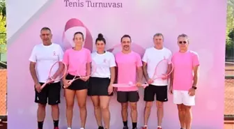 QNB Finansbank 'Pembe Top Tenis Turnuvası' düzenledi