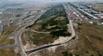 Çorum Belediyesi, sanayi sitesine yeni bir bağlantı yolu kazandırdı