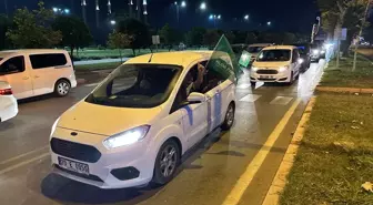 Adana'da HÜDA PAR Filistinlilere Destek Konvoyu Düzenledi
