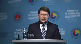 Bakan Tunç, Yargı ve İş Dünyası Sempozyumu'nda gazetecilerin sorularını yanıtladı Açıklaması