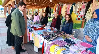 Birbirinden güzel ürünler Zümra Kadın El Emeği Pazarında görücüye çıktı