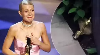 Gwyneth Paltrow, Oscar Heykelciğini Kapıyı Tutması İçin Kullanıyor