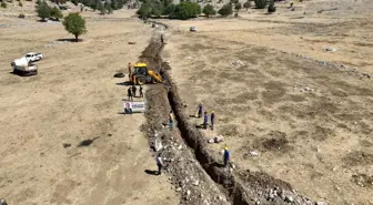 İbradı Ormana'ya içme suyu imalatı