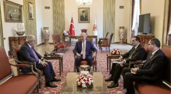 TBMM Başkanı Numan Kurtulmuş, KEİPA yetkililerini kabul etti