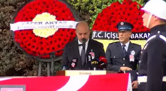 ŞEHİT POLİSİN CENAZE TÖRENİNDE KONUŞAN İL EMNİYET MÜDÜRÜ AKTAŞ 9 KİŞİ GÖZALTINA ALINDI