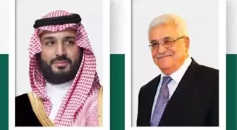 Suudi Arabistan Başbakanı Veliaht Prens Muhammed Bin Selman, Filistin Devlet Başkanı Mahmud Abbas ile telefonda görüştü