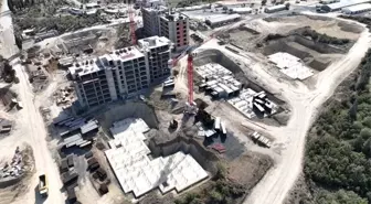 Dilovası Tavşancıl Mahallesi'nde TOKİ Konutları Hızla Yükseliyor