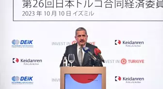 Türkiye-Japonya İş Konseyi Ortak Toplantısı İzmir'de Başladı