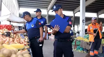 Gölbaşı Belediyesi Zabıta Müdürlüğü Semt Pazarında Denetim Yaptı