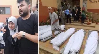 Hayatını kaybeden Filistinlilerin sayısı 1100'e yükseldi! Han Yunus'tan gelen görüntüler yürekleri dağladı