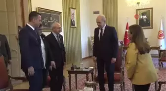 TBMM Başkanı Numan Kurtulmuş, CHP Genel Başkanı Kemal Kılıçdaroğlu'nu kabul etti