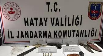 Hatay'da uyuşturucu ve kaçakçılık operasyonu: Silah ve kimyasal madde ele geçirildi