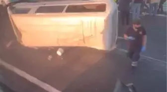 Osmangazi Köprüsü'nde 4 aracın karıştığı kazada 8 kişi yaralandı