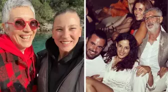 Yasak aşk yaşayan Serenay Sarıkaya annesi ile Cansu Tosun'un babası birlikte yaşamaya başladı