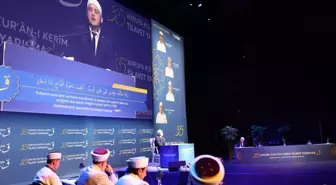 Almanya'da düzenlenen Kur'an-ı Kerim Tilavet Yarışması sona erdi