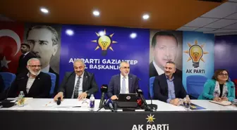 Bakan Işıkhan, AK Parti Gaziantep İl Başkanlığında konuştu Açıklaması