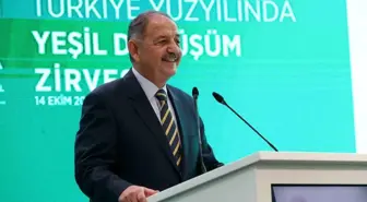 Bakan Özhaseki: Yeşil Dönüşüm Zorunluluktur