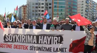 Diyarbakır ve çevre illerde Filistin'e saldırılar protesto edildi