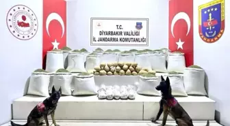 Diyarbakır'da 637 Kilogram Uyuşturucu Ele Geçirildi