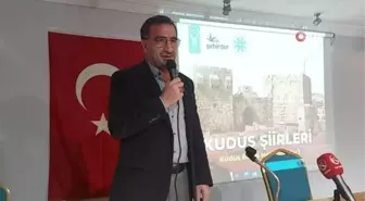 Erzurum'da Kudüs Şiirleri Okundu