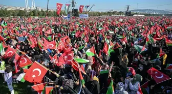 İstanbul'da 'Özgür Filistin Mitingi' yapıldı