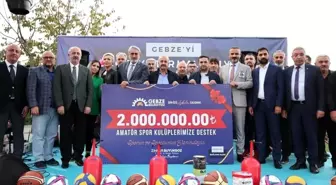 Amatör spor kulüplerine 2 milyon TL destek