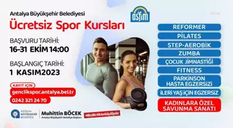 Antalya Spor ve Fitness Merkezleri'nde Yeni Dönem Kayıtları Başladı