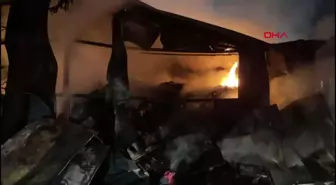 Çatalca'da Fabrikada Yangın Çıktı