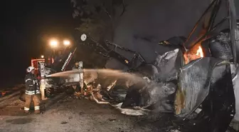 Çatalca'da bir fabrikada çıkan yangın söndürüldü