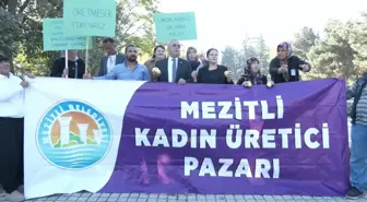 Mersinli Limon Üreticileri Meclis Parkı'nda Protesto Eylemi Yaptı.