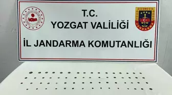 Yozgat'ta Jandarma Tarafından 63 Sikke ve 2 Yüzük Ele Geçirildi