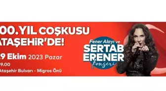 Ataşehir'de Cumhuriyet Bayramı 100. Yıl Kutlamaları