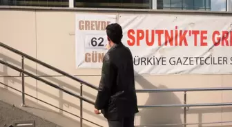 Gazeteciler Cemiyeti, Sputnik Türkiye'deki grevde gazetecilere destek ziyaretinde bulundu