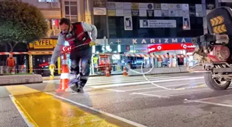 Yalova Belediyesi Yol Çizgilerini Yeniliyor