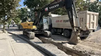 Adıyaman'da FRIT Projesi Kapsamında İçme Suyu Hattı Yenileme Çalışmaları Devam Ediyor