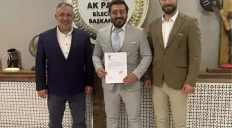 AK Parti Bozüyük İlçe Gençlik Kolları Başkanlığına Muhammet Ali Özcan atandı