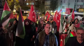 ALANYA'DA İSRAİL PROTESTOSU