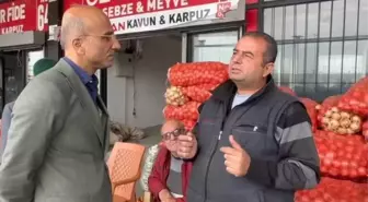 CHP Milletvekili Aşkın Genç, Kayseri'deki Meyve Sebze Halinde Yapılan Zamlara Tepki Gösterdi