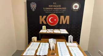 Rize'de Tefecilik Yapan 3 Kişi Gözaltına Alındı