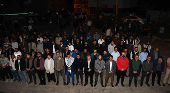 Şanlıurfa'da İsrail'in Gazze'deki Hastaneye Saldırısı Protesto Edildi