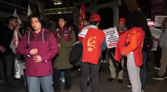 Sol Örgütlerden Ankara'da İsrail'in Filistine Yönelik Saldırılarına Protesto: 'Bağımsız ve Özgür Filistin'in Yanında Olanlar, Emperyalizmin,...