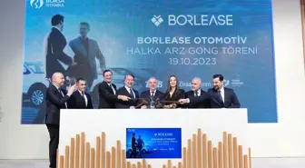 Borlease Otomotiv Borsa İstanbul'da işlem görmeye başladı