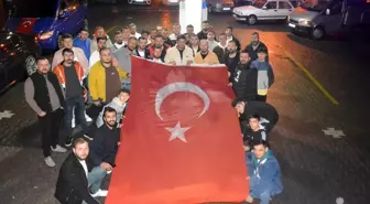 Ordu'da İsrail saldırılarına konvoylu tepki